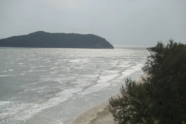 Побережье Пляж Лаем Сала Бич Национальном Парке Кхао Сам Рой — стоковое фото