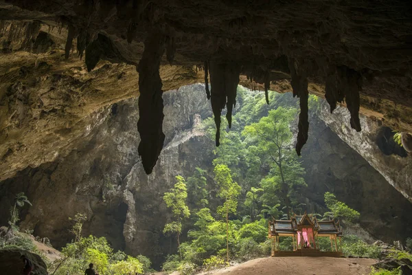 Khua Kharuehat Pavillion Tham Phraya Nakhon Cave Hat Laem Sala — Stock Photo, Image