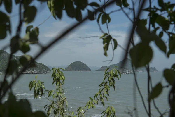 Tayland Güneyindeki Khao Sam Roi Yoi Ulusal Parkı Ndaki Laem — Stok fotoğraf