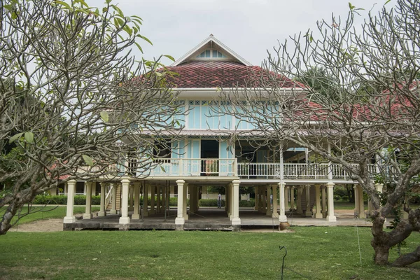 Istana Kerajaan Musim Panas Marukhathaiyawan Dari Raja Rama Utara Kota — Stok Foto