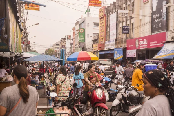 타이의 힌이라는 도시에 시장에 시장입니다 Thailand Hua Hin November 2019 — 스톡 사진
