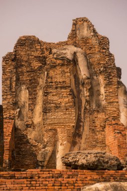 Wat Phra Phai Luang, Tayland 'ın Provinz Sukhothai şehrindeki Sukhothai' deki tarihi parkta. Tayland, Sukhothai, Kasım 2019