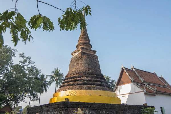 Templo Wat Tra Phang Thong Parque Histórico Sukhothai Provinz Sukhothai — Fotografia de Stock