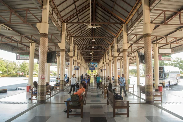 Terminal Rodoviário Estação Nova Cidade Sukhothai Província Sukhothai Tailândia Tailândia — Fotografia de Stock