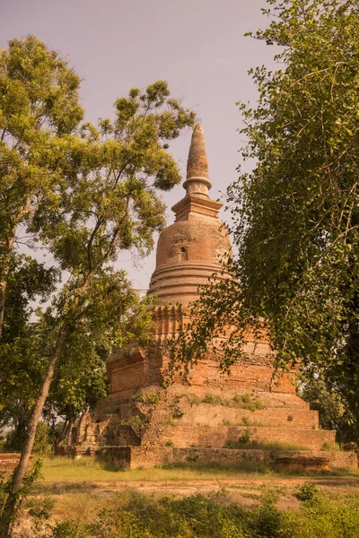 Wat Ton Chan Het Historisch Park Sukhothai Provincie Sukhothai Thailand — Stockfoto