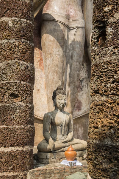 Wat Saphan Hin Parque Histórico Sukhothai Provincia Sukhothai Tailandia Tailandia — Foto de Stock