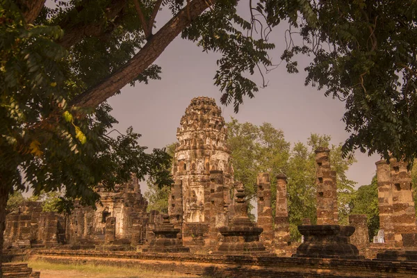 Wat Phra Phai Luang Historical Park Sukhothai Provinz Sukhothai Thailand — Stock Photo, Image