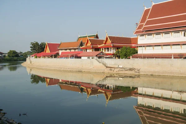 Wat Ratchathani Cidade Sukhothai Província Sukhothai Tailândia Tailândia Sukhothai Novembro — Fotografia de Stock