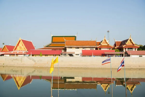 Wat Ratchathani Cidade Sukhothai Província Sukhothai Tailândia Tailândia Sukhothai Novembro — Fotografia de Stock
