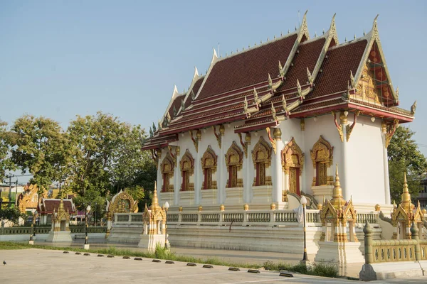 Wat Ratchathani Στην Πόλη Sukhothai Στην Επαρχία Sukhothai Στην Ταϊλάνδη — Φωτογραφία Αρχείου