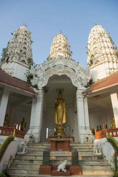 Храм Пхра Мае Городе Сукхотай Провинции Сукхотай Таиланде Таиланд Сукхотай — стоковое фото