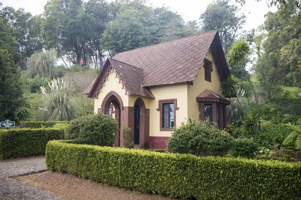 Охранный Дом Гарденах Возобновлении Работы Embassy Gardens Мбаппе Недалеко Центра — стоковое фото