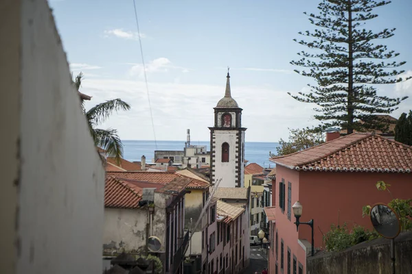 Kostel Sao Pedro Centru Funchalu Ostrově Madeira Portugalska Portugalsko Madeira — Stock fotografie