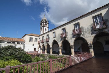 Portekiz 'in Madeira Adası' ndaki Funchal şehrindeki Manastır ve Santa Clara Kongresi 'nin içinde. Portekiz, Madeira, Nisan 2018