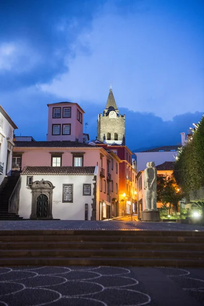 Catedral Centro Ciudad Funchal Isla Madeira Portugal Portugal Madeira Abril — Foto de Stock