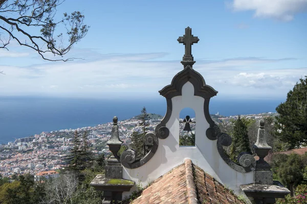 Kaple Babosas Monte Severně Centra Města Funchal Ostrově Madeira Portugalska — Stock fotografie