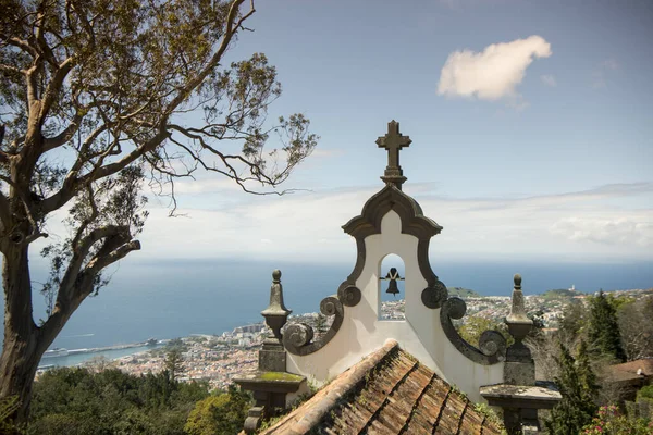 Kaple Babosas Monte Severně Centra Města Funchal Ostrově Madeira Portugalska — Stock fotografie