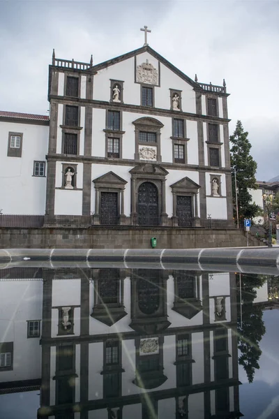 Het Parca Municipio Het Centrum Van Funchal Het Eiland Madeira — Stockfoto