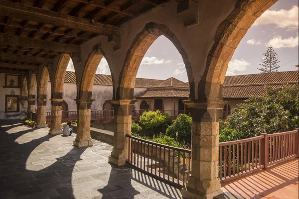 All Interno Del Monastero Del Convento Santa Clara Nel Centro — Foto Stock