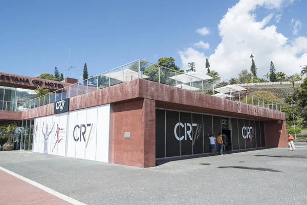 Das Cr7 Museum Des Portugiesischen Fußballers Cristiano Ronaldo Der Stadt — Stockfoto
