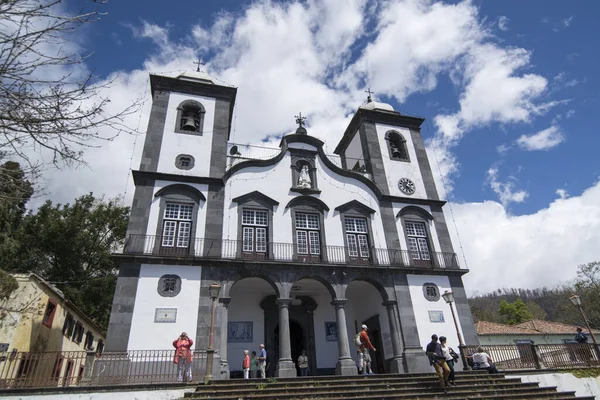 Iglesia Nossa Senhora Monte Monte Norte Del Centro Ciudad Funchal — Foto de Stock