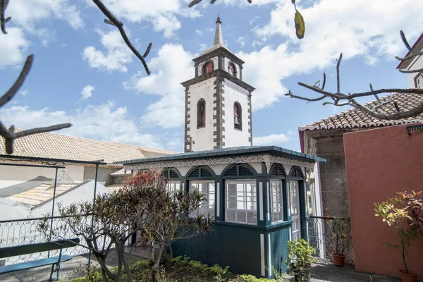 Kyrkan Sao Pedro Funchals Centrum Madeira Portugal Portugal Madeira April — Stockfoto