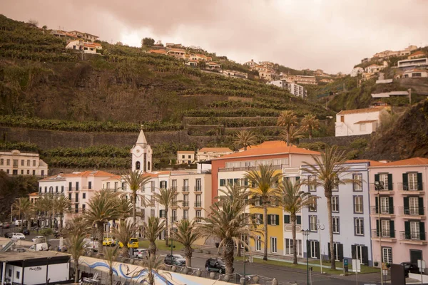 Town Church Nossa Senhora Luz Ponta Sol West Funchal Island — Stock Photo, Image