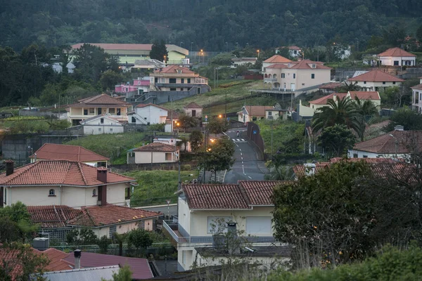 Výhled Centrum Města Santana Severu Ostrova Madeira Portugalsku Portugalsko Madeira — Stock fotografie