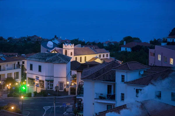 Вид Центр Города Сантана Севере Острова Мадейра Португалии Португалия Мадейра — стоковое фото