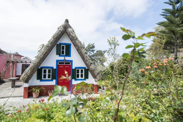 Una Casa Tradicional Santana Casas Colmo Ciudad Santana Norte Isla — Foto de Stock