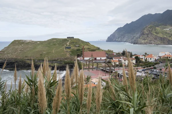 Fábrica Rum Porto Cruz Costa Leste Madeira Ilha Madeira Portugal — Fotografia de Stock