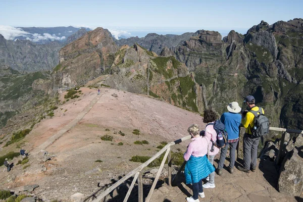 Landskapet Och Bergen Madeiras Nationalpark Centrala Madeira Madeira Portugal Portugal — Stockfoto