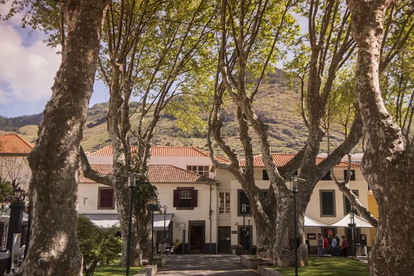 Madeira Nın Doğusundaki Machico Kasabası Portekiz Madeira Adası Nda Portekiz — Stok fotoğraf