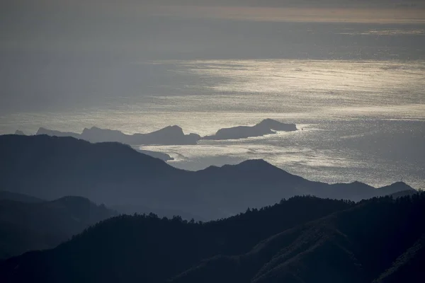 Utsikten Från Miradouro Pico Arieuro Madeiras Nationalpark Centrala Madeira Madeira — Stockfoto