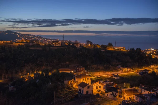 Výhled Centrum Města Santana Severu Ostrova Madeira Portugalsku Portugalsko Madeira — Stock fotografie