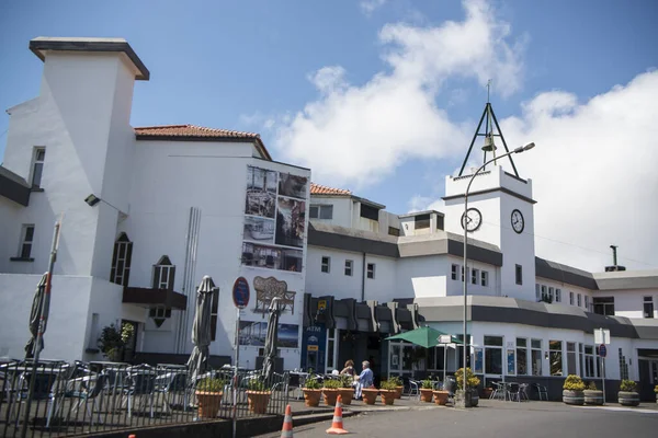 Café Relogio Shop Arema Ciudad Camacha Este Madeira Isla Madeira — Foto de Stock