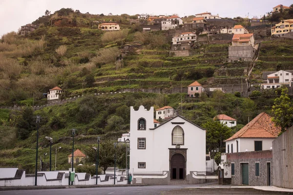 Wioska Dolinie Serra Agua Maderze Oceanie Atlantyckim Portugalii Madera Porto — Zdjęcie stockowe