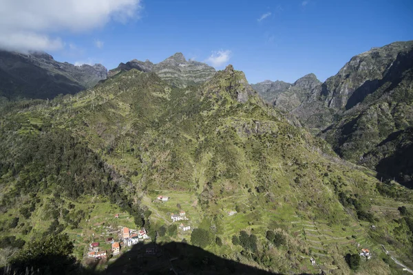 Landskapet Vid Serra Aguas Dal Madeira Portugals Atlanten Madeira Porto — Stockfoto