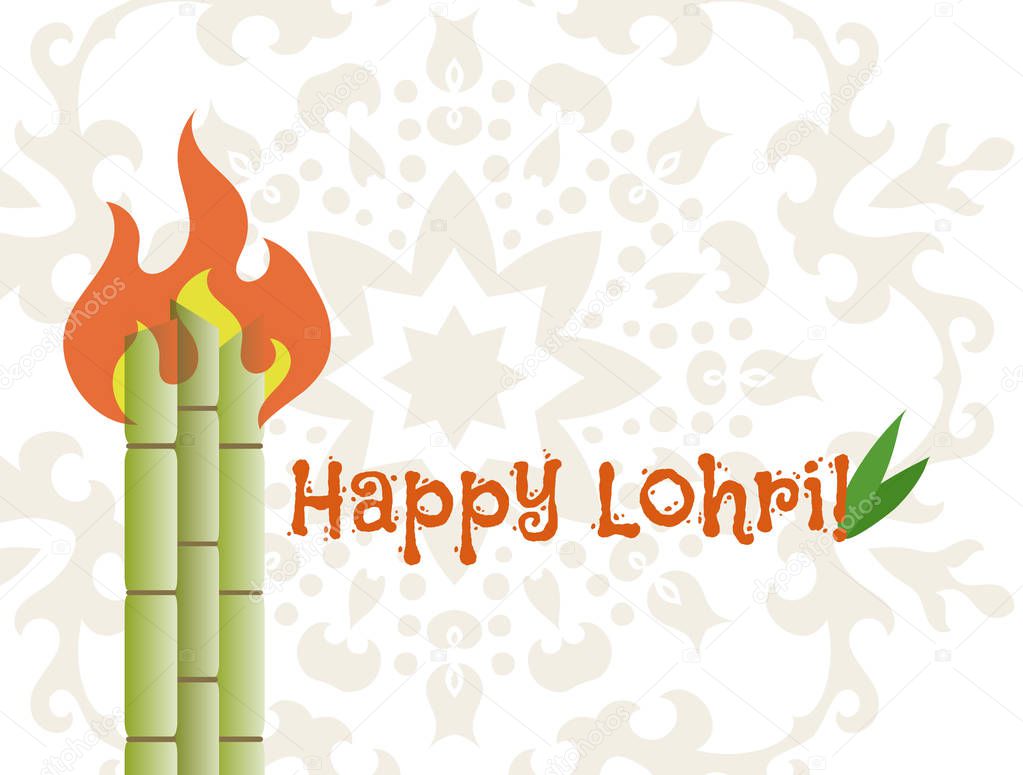 happy lohri banner