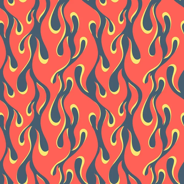 Красный с жёлтым пламенем — стоковый вектор