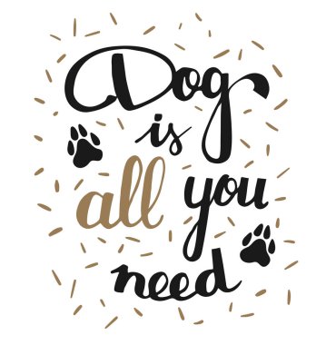 köpek tek ihtiyacın olan
