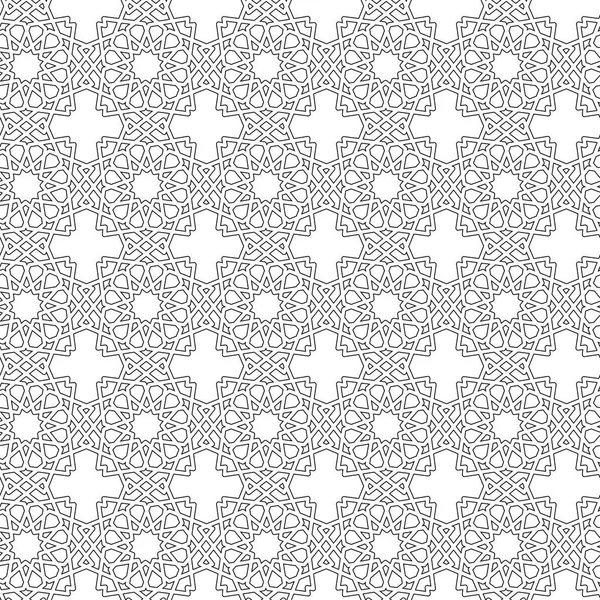 Arabesk yıldız seamless modeli.