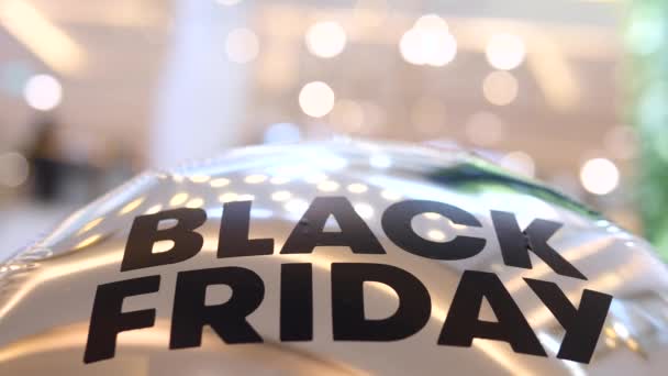 Black Friday grande sinal de venda — Vídeo de Stock