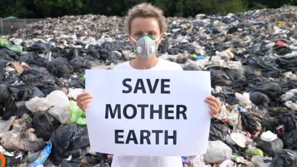 环境问题、环保、环保与绿色政治 — 图库视频影像
