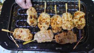 Markette Et Bbq Domuz Budu Yerel Sokak Yemeği