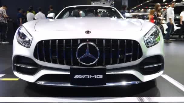 Mercedes Amg On Display at International Motorshow. — стокове відео