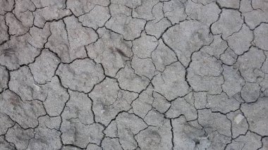 Kuru kırık dünya arka plan, kil çöl doku