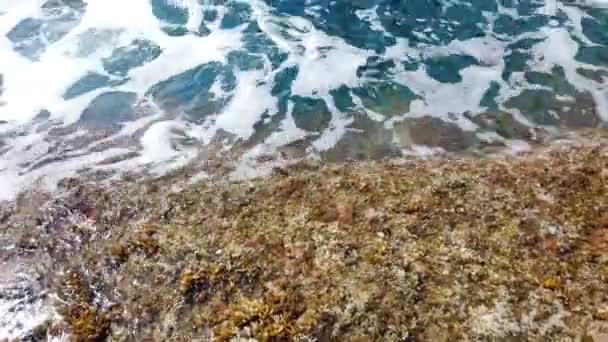 Ландшафт Скель Моря Неба Вежі Мальорці — стокове відео