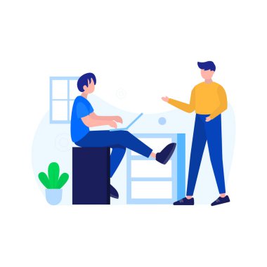 Yazar, iniş sayfası, ui, web sitesi, mobil uygulama, editör, poster, el yazısı, makale ve afiş için uygun makaleler, haber ve kitap vektör ilülasyonu yazıyor.