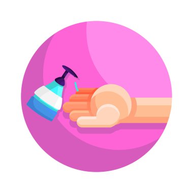 El sabunla sterilize edildi.